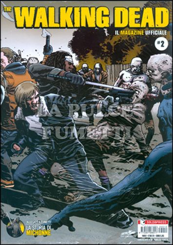 WALKING DEAD MAGAZINE #     2 + ALLEGATO: LA STORIA DI MICHONNE FORMATO BONELLI